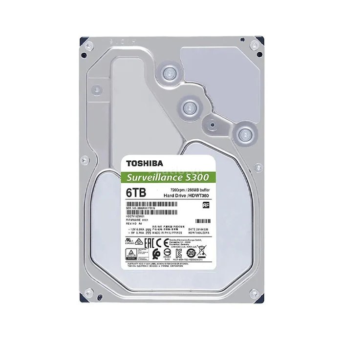 Ổ cứng giám sát 6TB Toshiba HDWT860UZSVA – ảnh 1