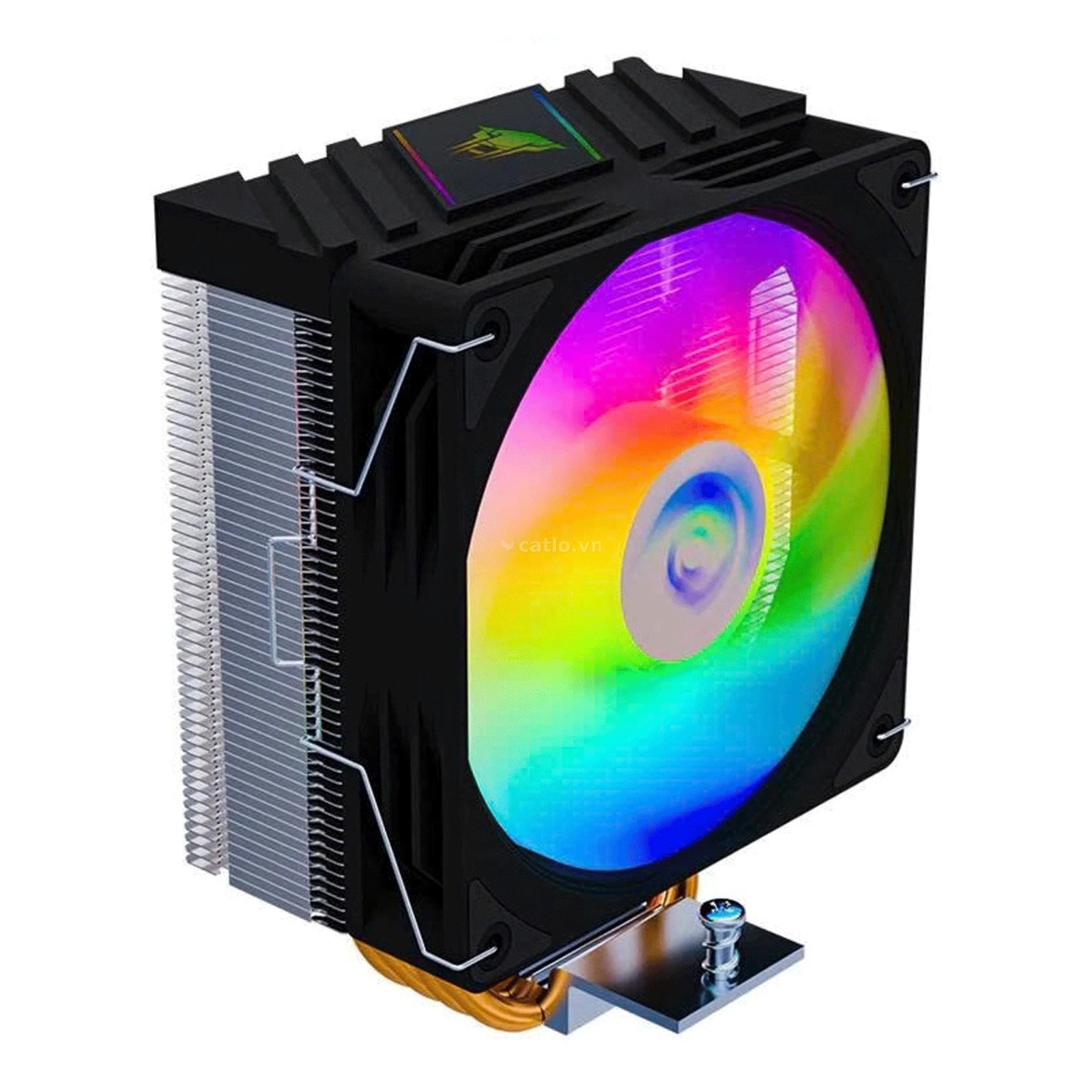 Tản nhiệt khí Leopard K400 | ARGB, Đen – ảnh 1
