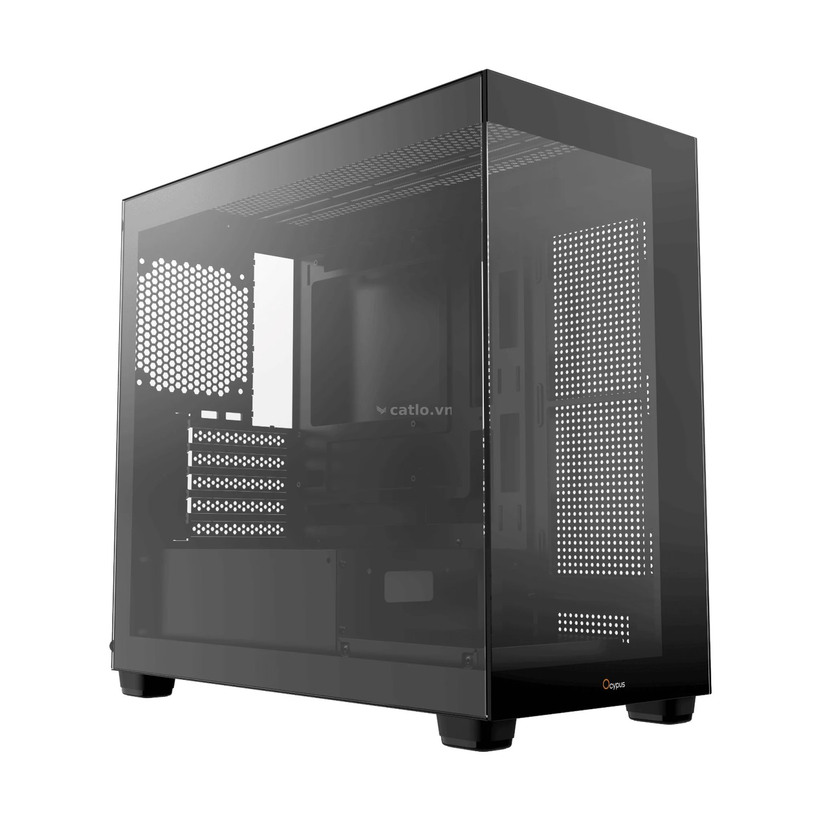Thùng máy Case OCYPUS Gamma C52 (Đen) – ảnh 1