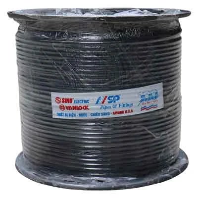 Cáp đồng trục Sino RG6 (5C-FB) lõi CCS 80 sợi màu đen 305m – ảnh 1