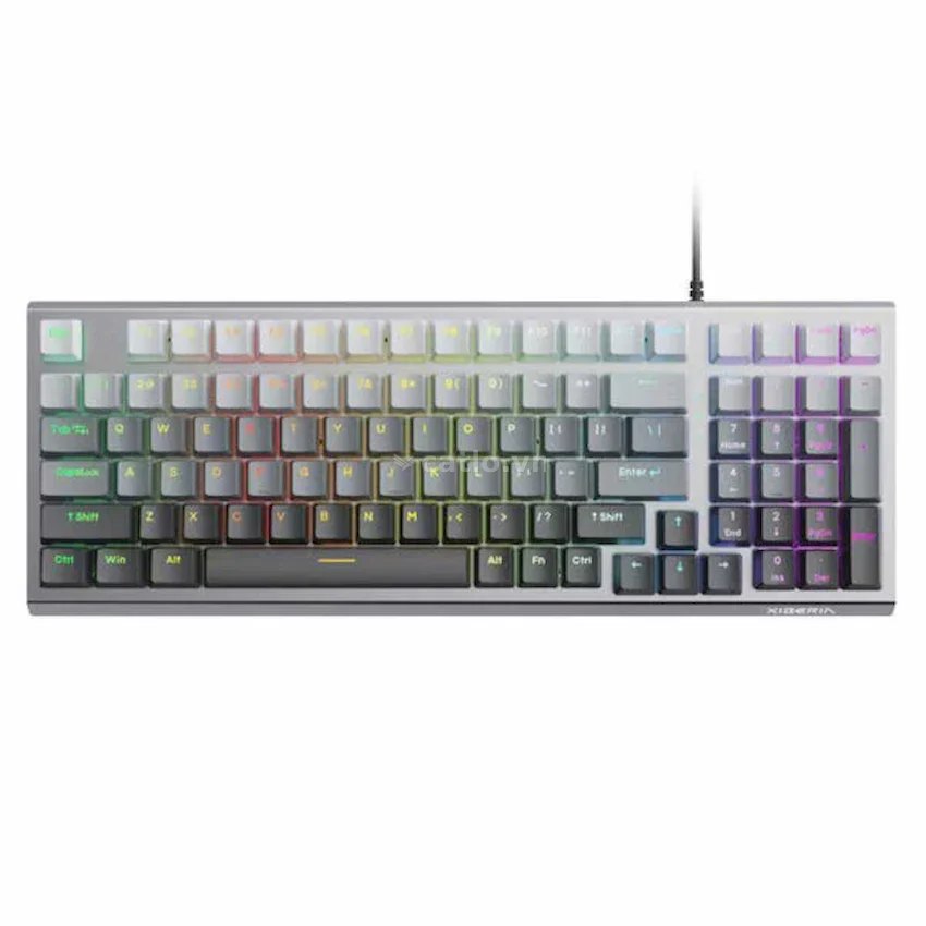 Bàn phím cơ gaming Xiberia CZ98 | Có dây, Fullsize, Magnetic Switch, RGB, BlackGradient, Rapid… – ảnh 1