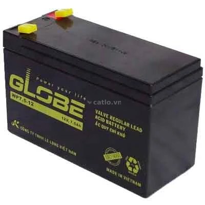 Ắc quy khô GLOBE dùng cho trung tâm báo động KS-858E, PCA-959GSM – ảnh 1