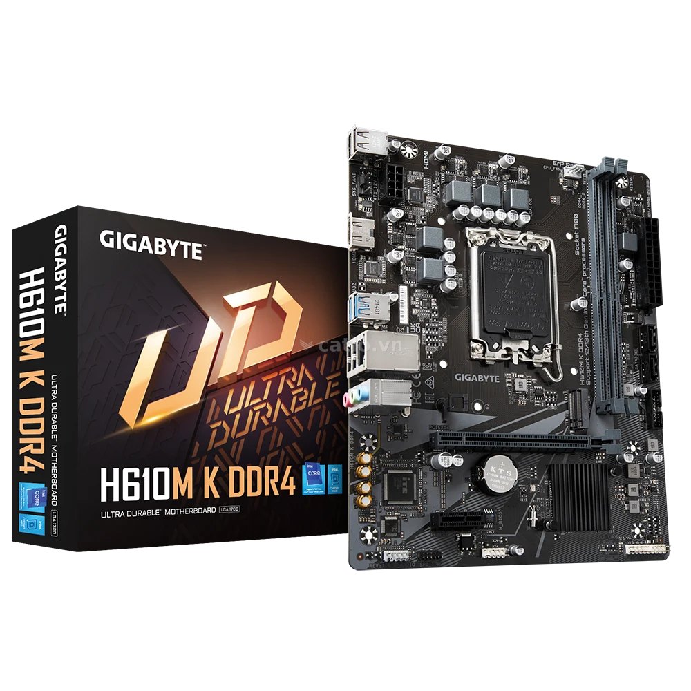 Mainboard Gigabyte H610M K Rev 1.0 DDR4 | LGA 1700, mATX, 2 khe RAM – ảnh 1