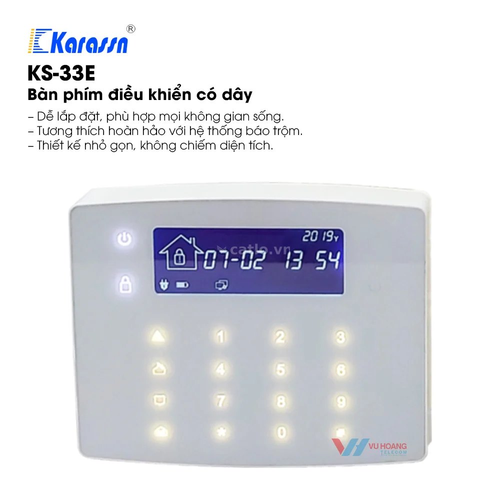 Bàn phím điều khiển có dây KARASSN KS-33E – ảnh 1