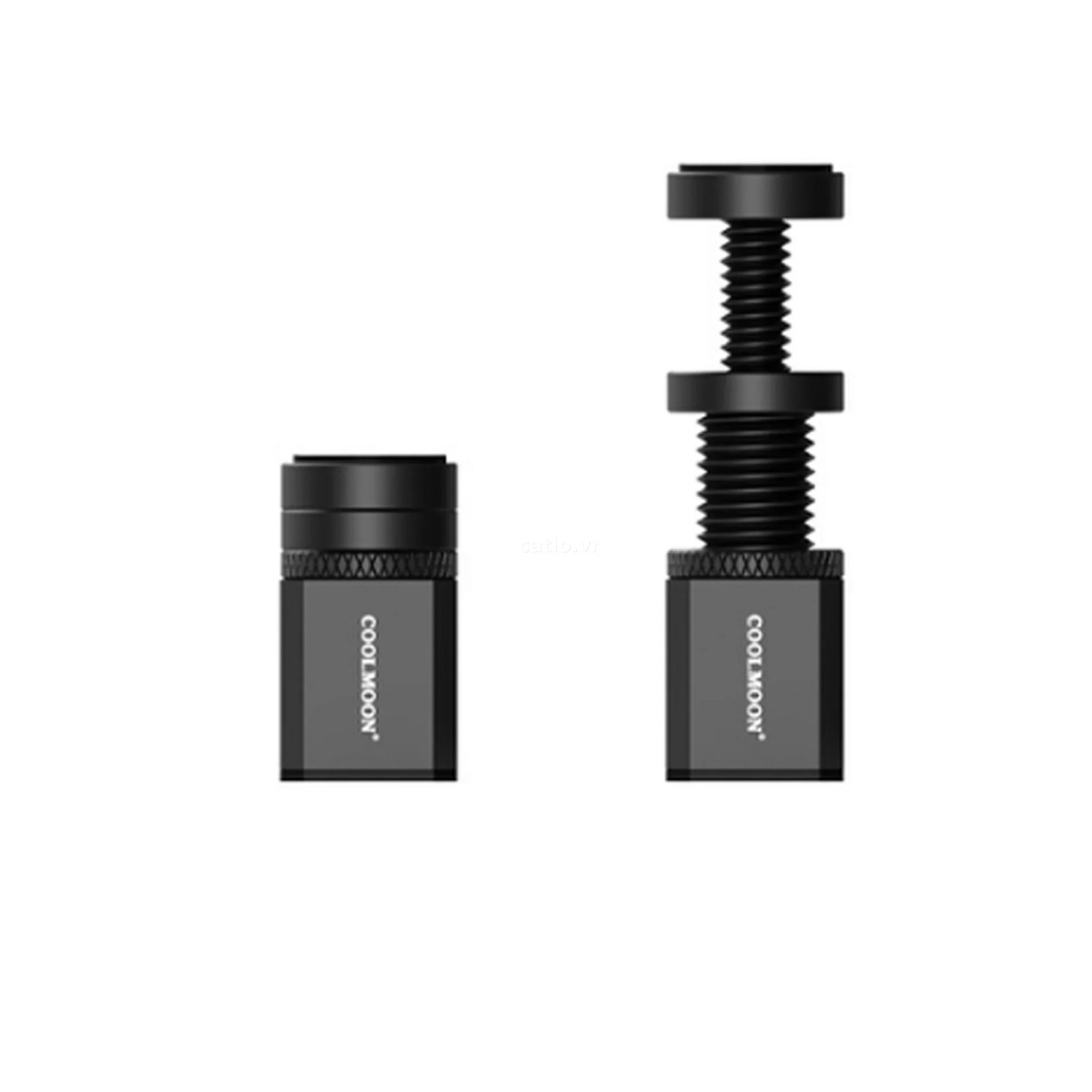 Thanh đỡ VGA Coolmoon Hifrost H5 Short Black | Đế nam châm (Chiều Cao 28mm - 50mm) – ảnh 1