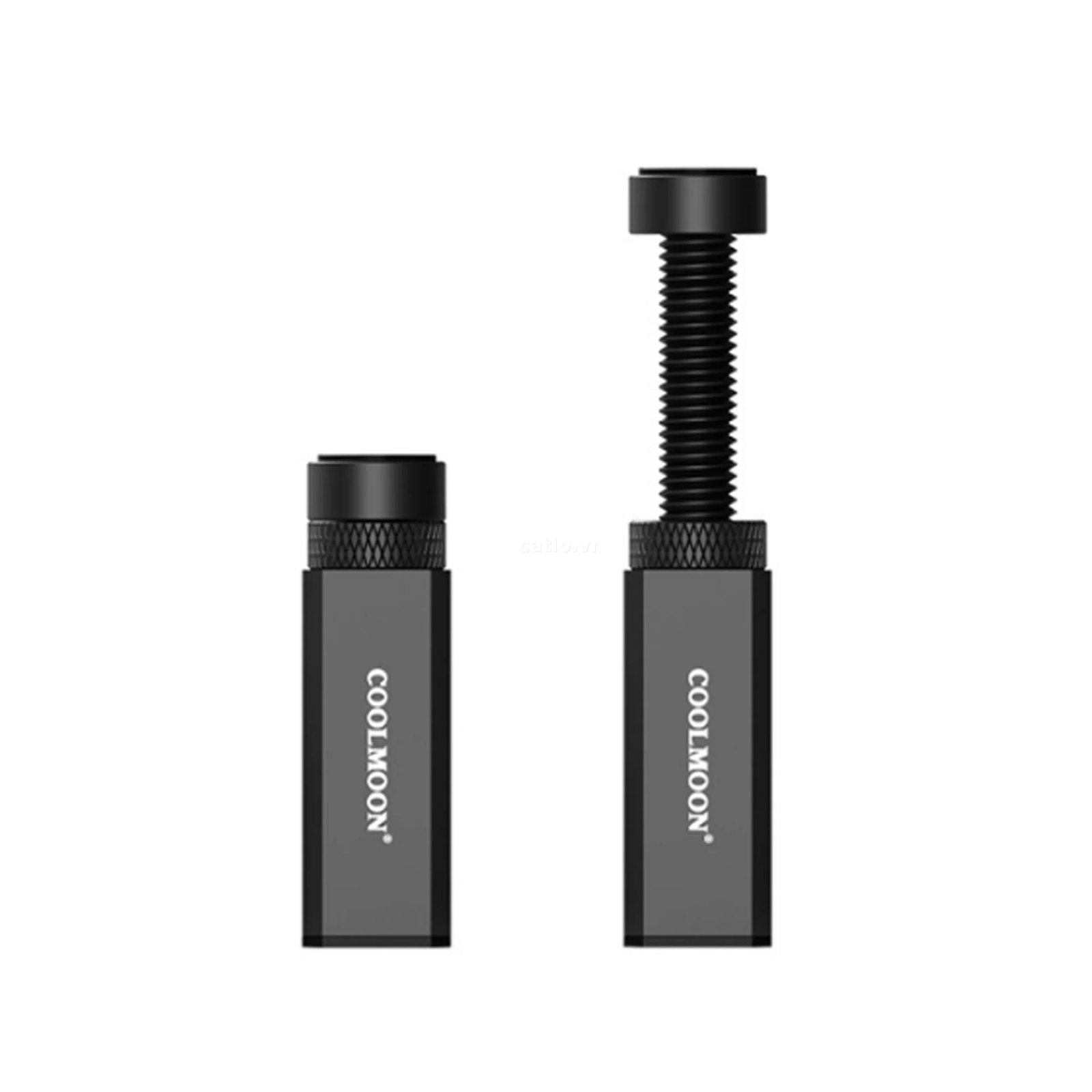 Thanh đỡ VGA Coolmoon Hifrost H8 Medium Black | Đế nam châm (Chiều Cao 50mm - 80mm) – ảnh 1