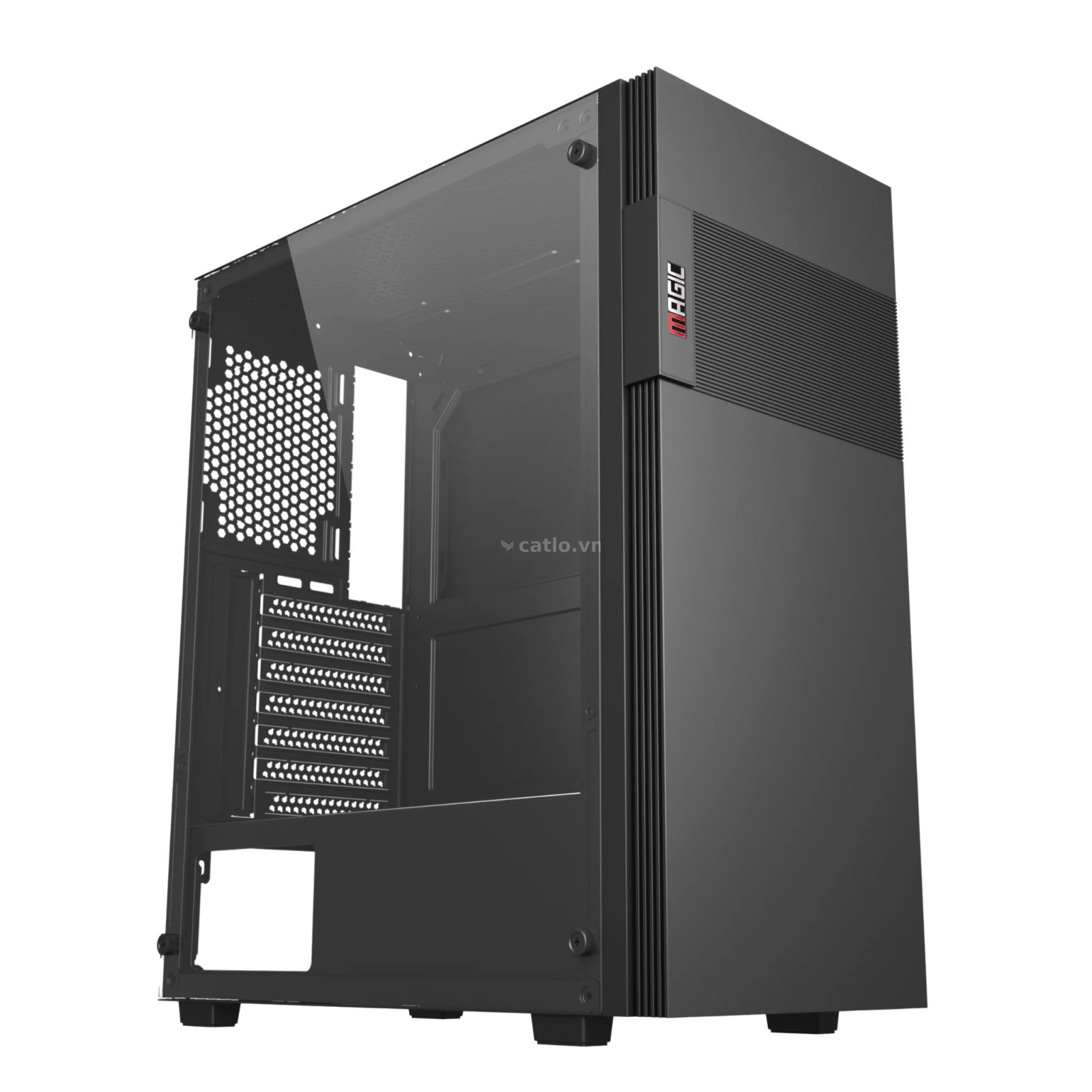 Thùng máy Case Magic GA-02 ATX - Đen – ảnh 1