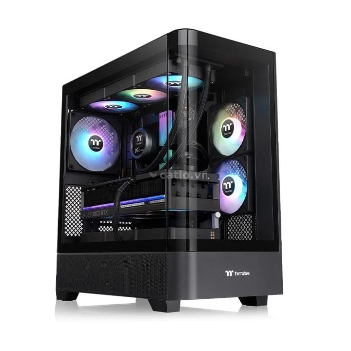 Thùng máy Case Thermaltake View 290 TG ARGB | Đen, sẵn 3 fan ARGB (CA-11G-00M1WN-00) – ảnh 1