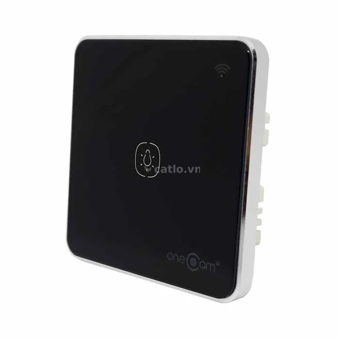 Công Tắc Wifi Cảm Ứng 1 Nút Vuông ONECAM LS-201 – ảnh 1