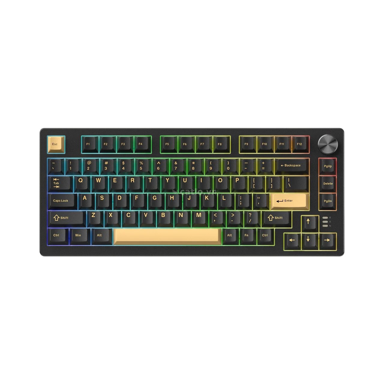 Bàn phím cơ gaming Dareu EK75 Rapid Trigger | Có dây, TKL, Magnetic Switch, RGB, Black, Rapid… – ảnh 1