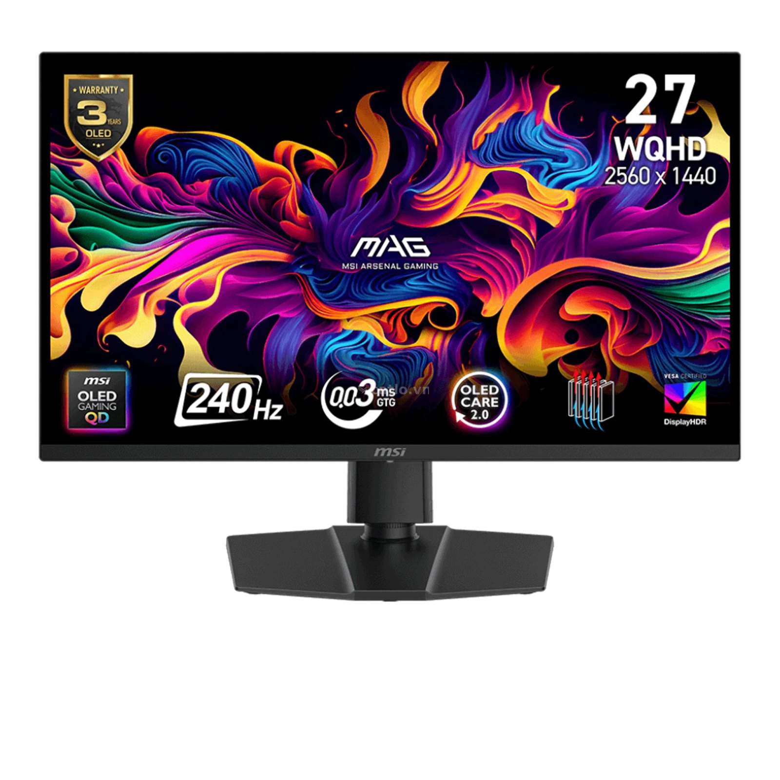Màn hình Gaming MSI MAG 273QP QD-OLED X24 | 27 inch, 2K/QHD, 240Hz, Oled – ảnh 1