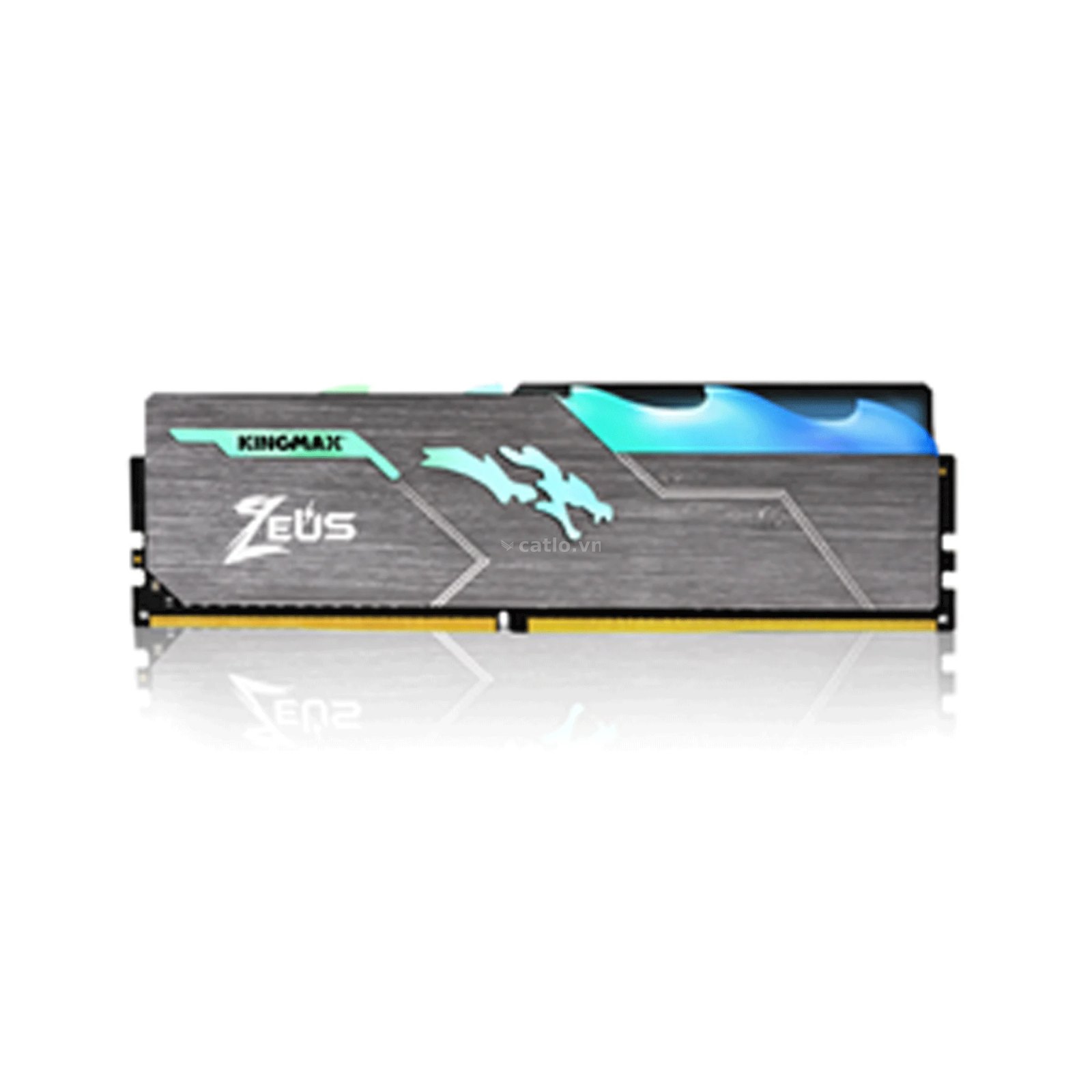 RAM PC Kingmax Zeus Dragon 8GB RGB DDR4 | (1x8GB), 3600MHz, Intel/AMD KM-LD4A-3600-08GSRT18 – ảnh 1