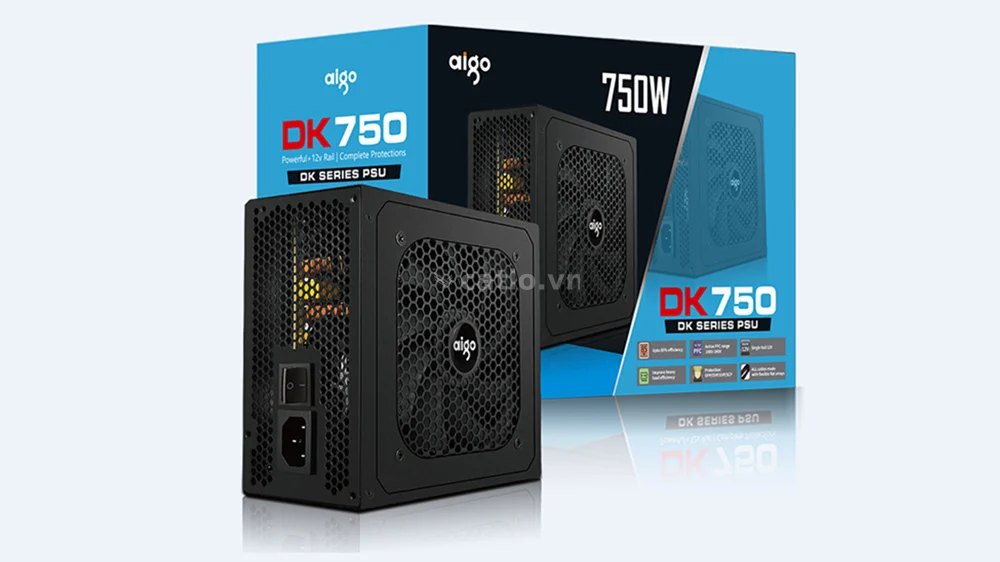 Bộ Nguồn Máy Tính Aigo Model DK750 750W – ảnh 1