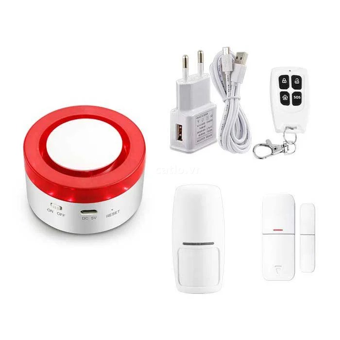 Bộ KIT báo trộm Wifi không dây ONECAM AL-11WR – ảnh 1
