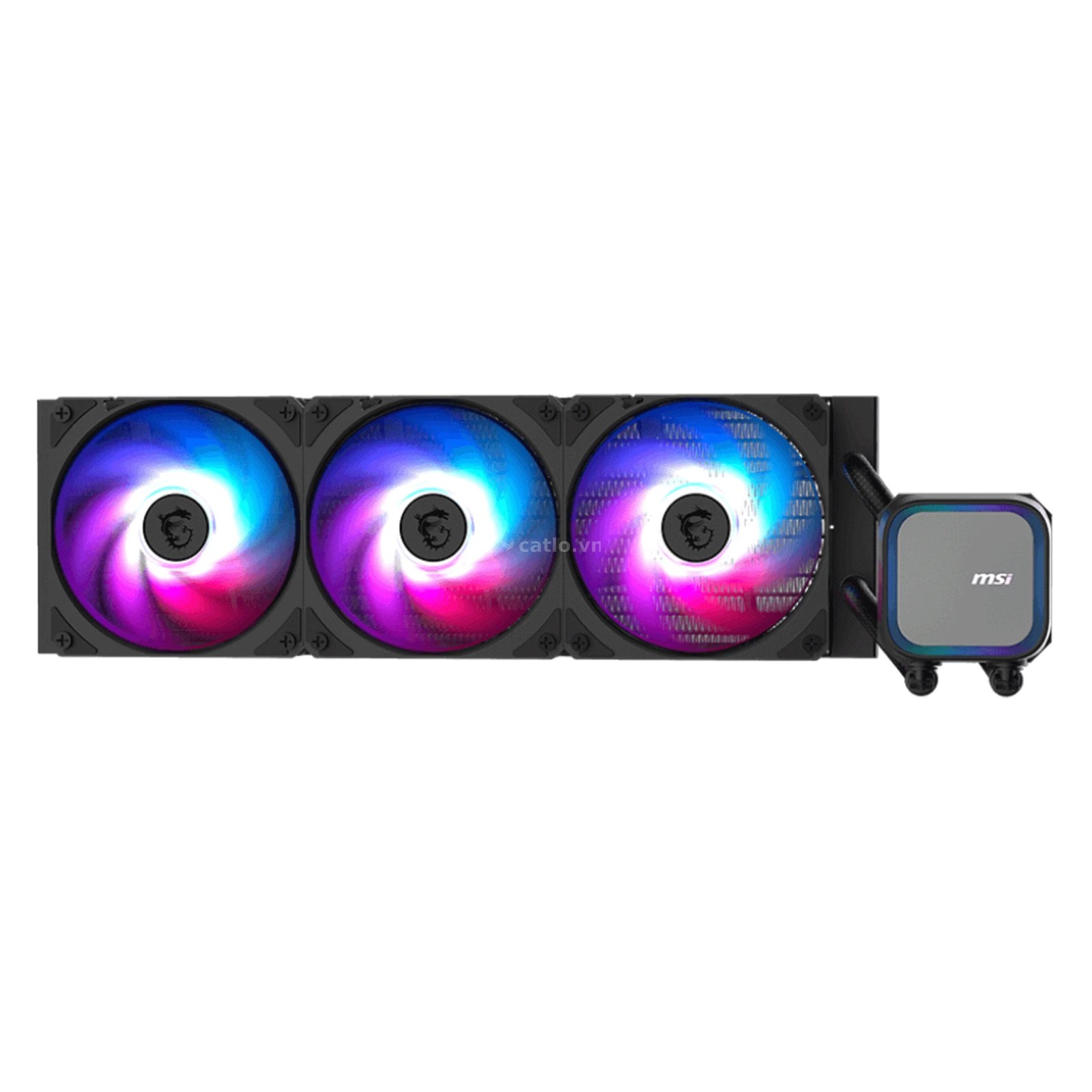 Tản nhiệt nước MSI MAG Coreliquid A13 360 Black | ARGB, Đen – ảnh 1