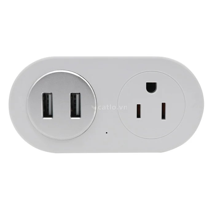 Ổ cắm Wifi có USB sạc ONECAM SK-212 – ảnh 1