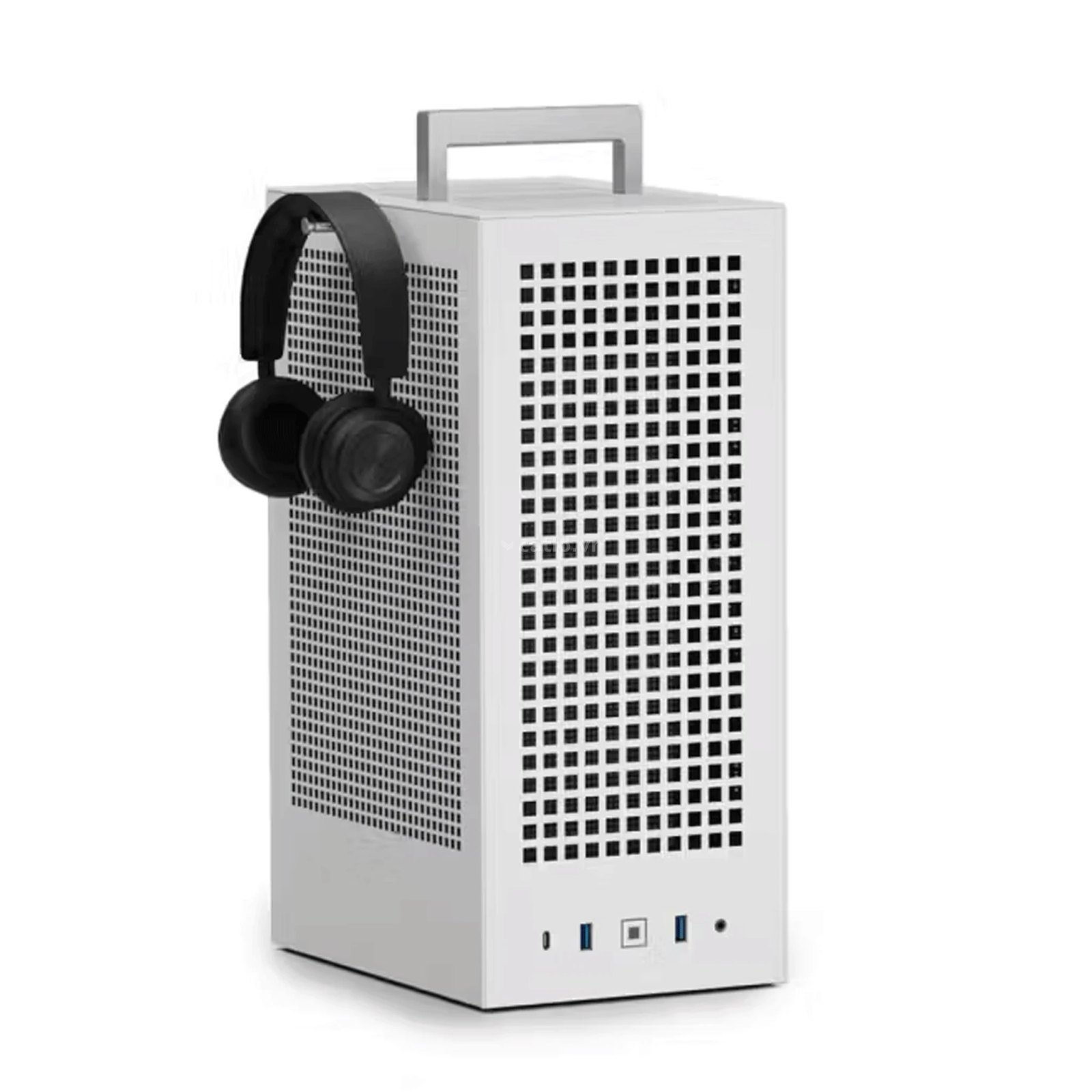 Thùng máy Case Hyte Revolt 3 - Trắng | Mini ITX, nguồn SFX (CS-HYTE-REVOLT3-W) – ảnh 1