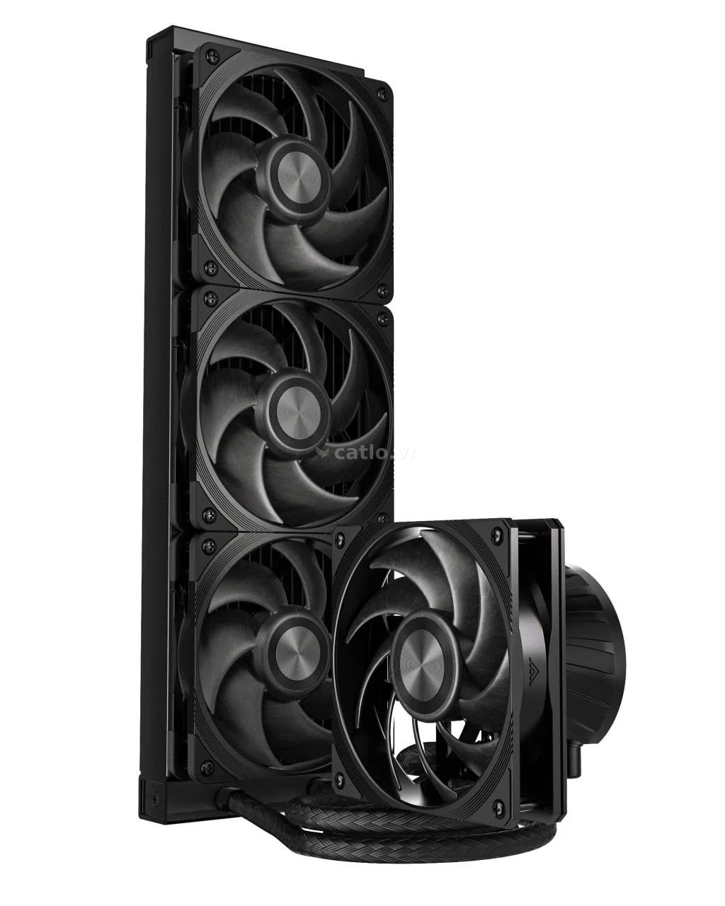 Tản Nhiệt Nước AIO Leopard Dark Vortex 360 (3+1 Quạt, Màu Đen) – ảnh 1