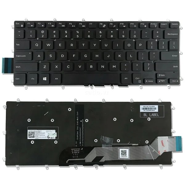 Bàn phím laptop Dell Inspiron 5568, 5579, 5368, 5378, 7368, 7378, 7466, 7467, 7569, 7460, 5468, 7472 – ảnh 1