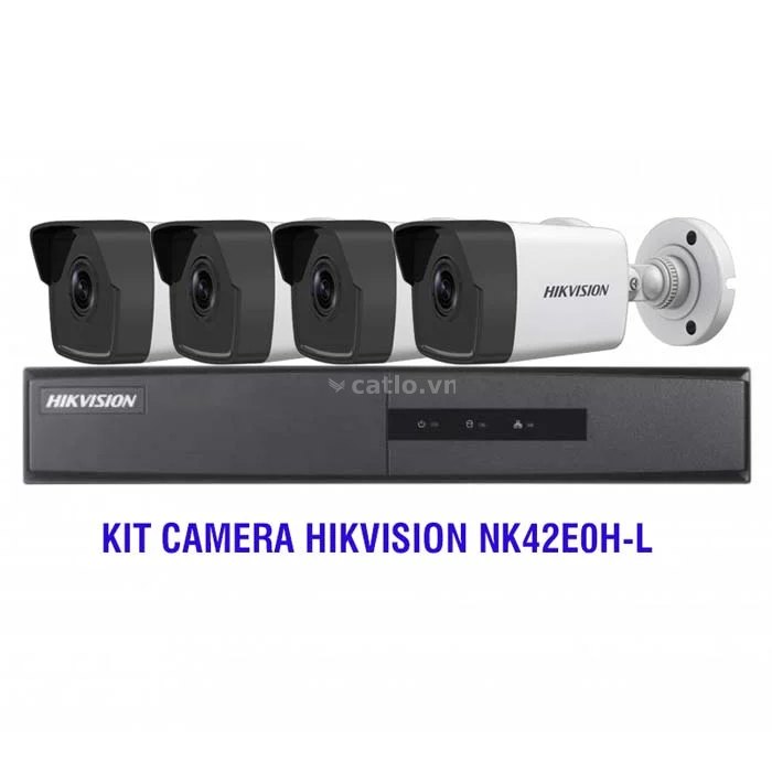 Bộ Kit 4 Camera IP HD1080P HIKVISION NK42E0H-L – ảnh 1