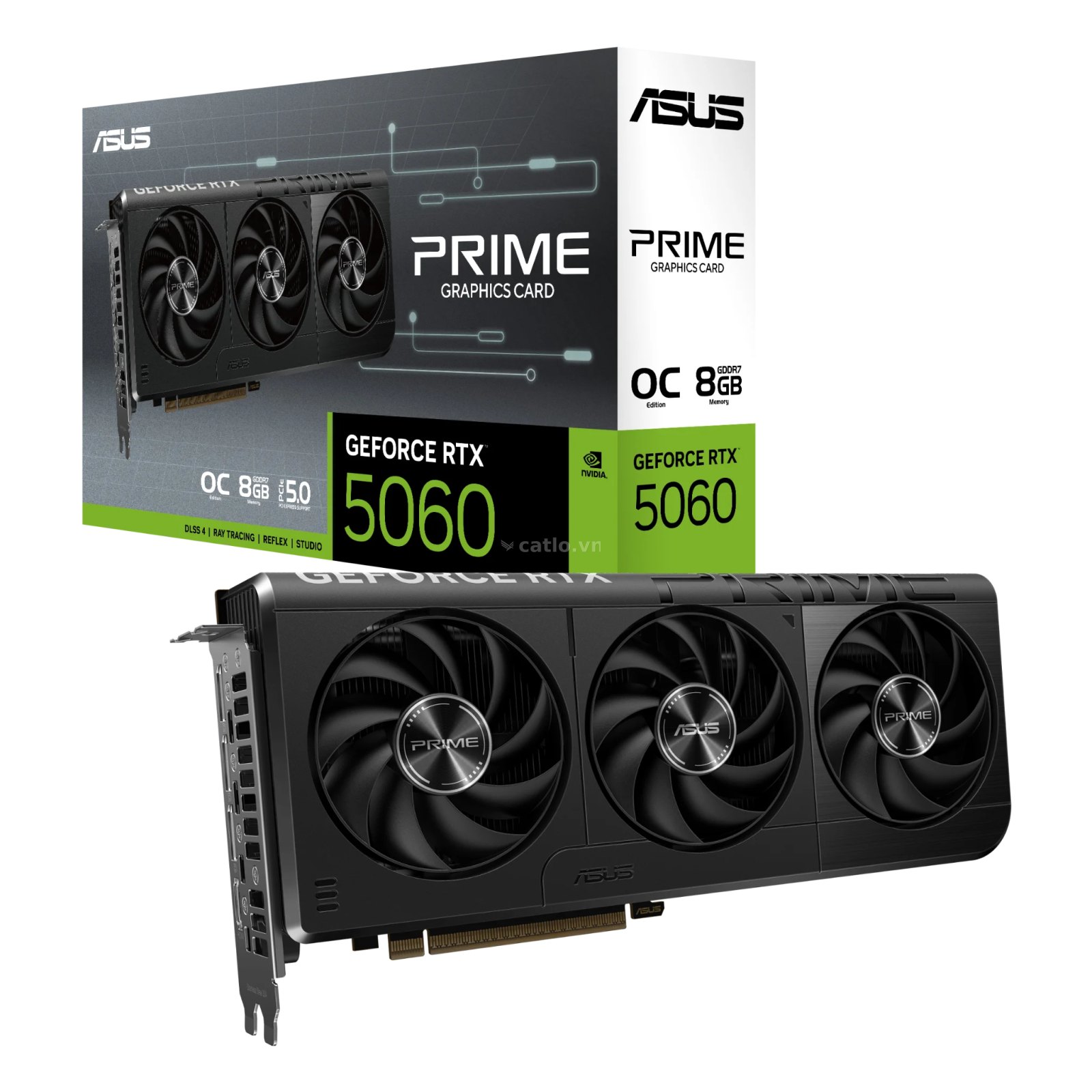 Card màn hình ASUS PRIME GeForce RTX™ 5060 8GB GDDR7 OC Edition – ảnh 1