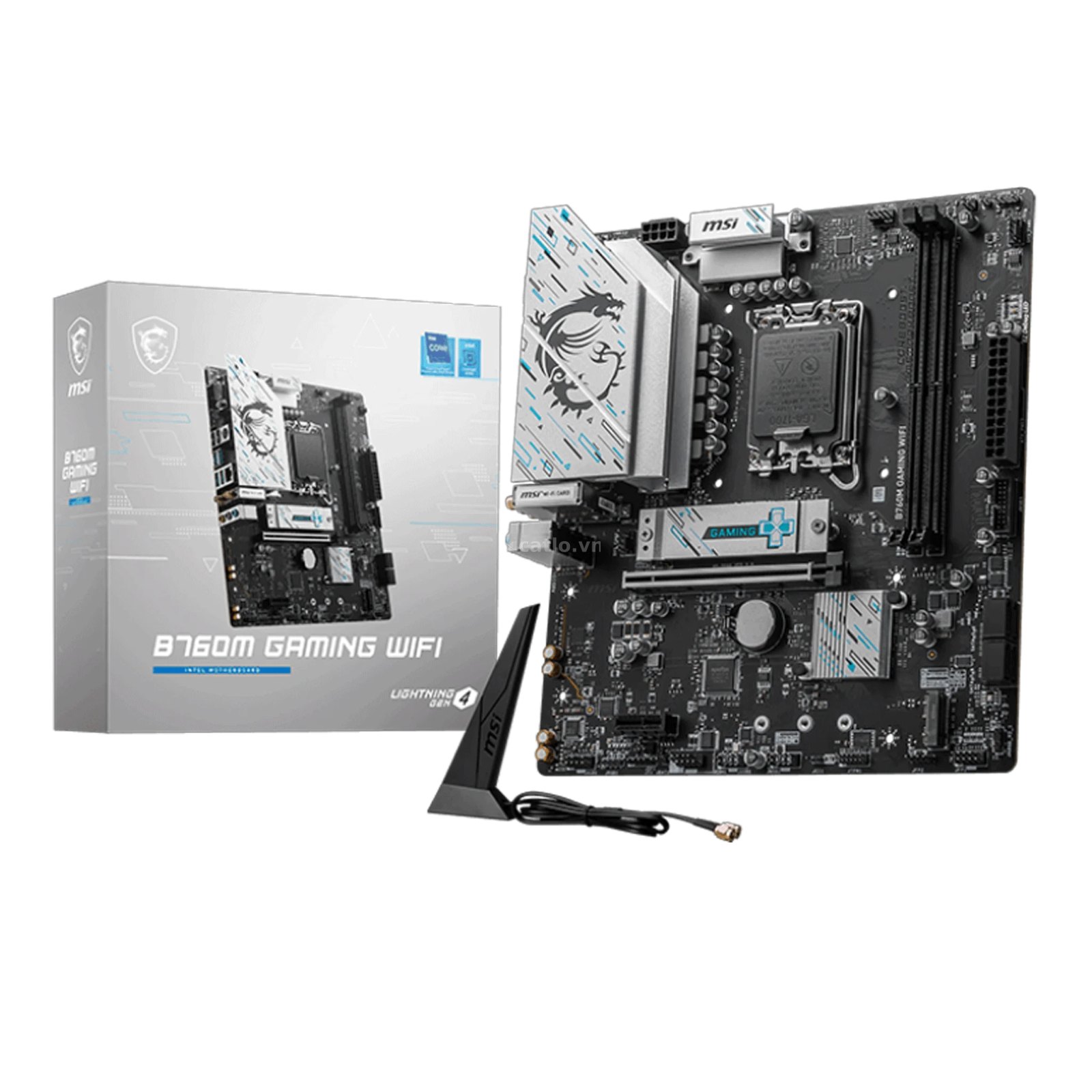Mainboard MSI B760M Gaming Wifi DDR5 | LGA 1700, mATX, 2 khe RAM – ảnh 1