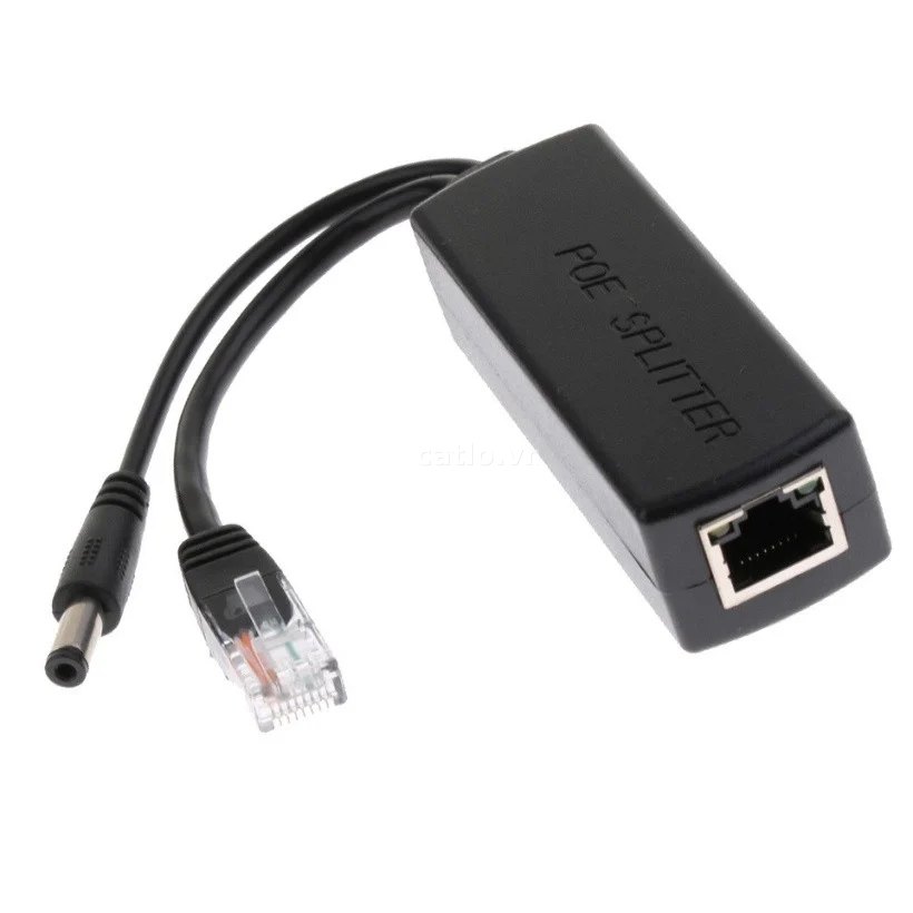 HRUI HR-AF-PD12D - Bộ tách PoE hỗ trợ chuẩn IEEE 802.3af và 802.3at – ảnh 1