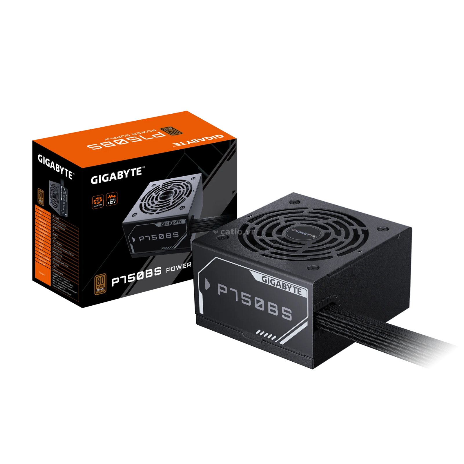Nguồn máy tính GIGABYTE GP-P750BS 750W 80 Plus Bronze | Non Modular, ATX – ảnh 1