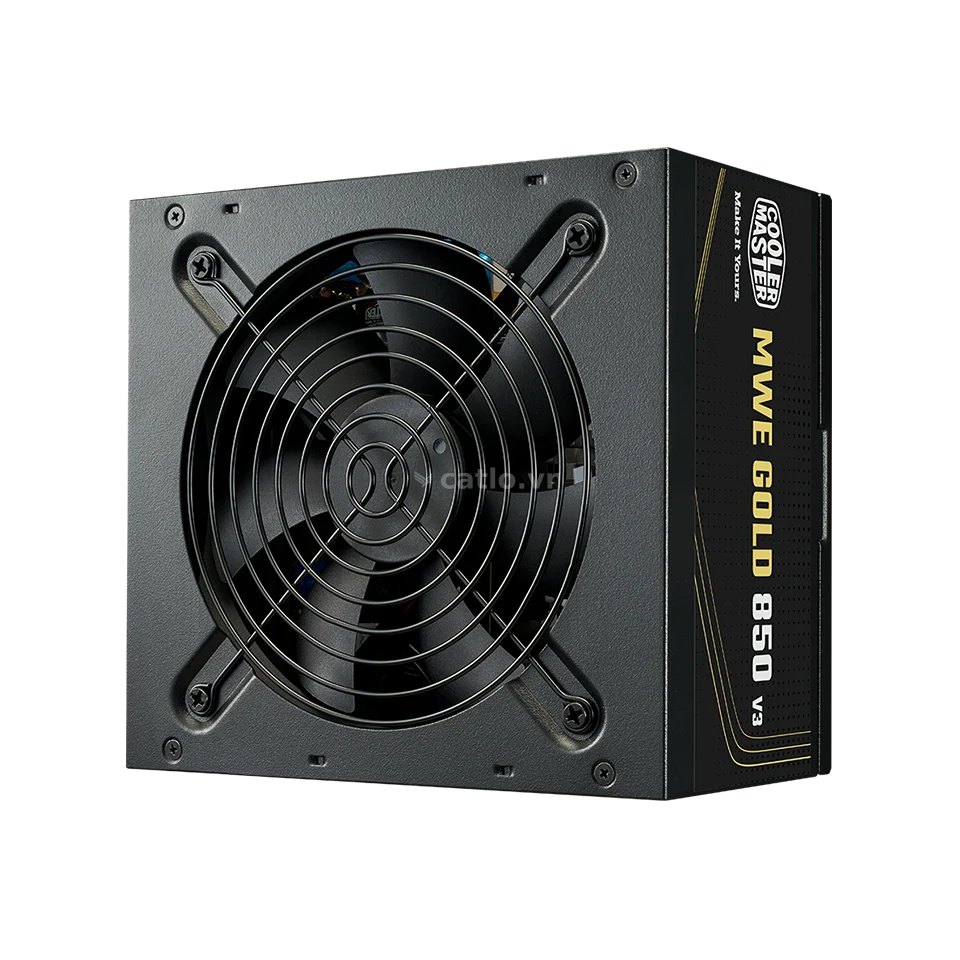 Nguồn máy tính Cooler Master MWE 850W Gold V3 (MPE-8506-ACAG-BEU) (Cáp Liền) Atxb.1 | Non Modular… – ảnh 1