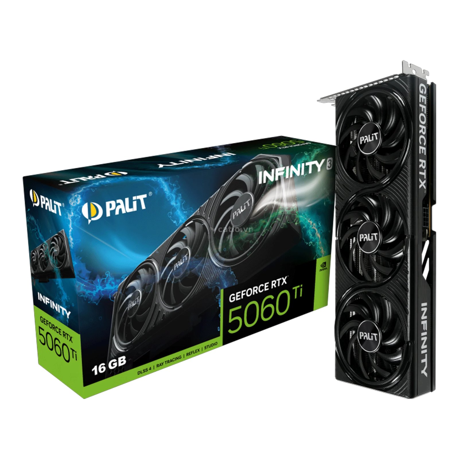 Card màn hình NVIDIA GeForce RTX 5060 Ti Palit Infinity 3 | 16GB GDDR7, 4608 CUDA, 600W – ảnh 1