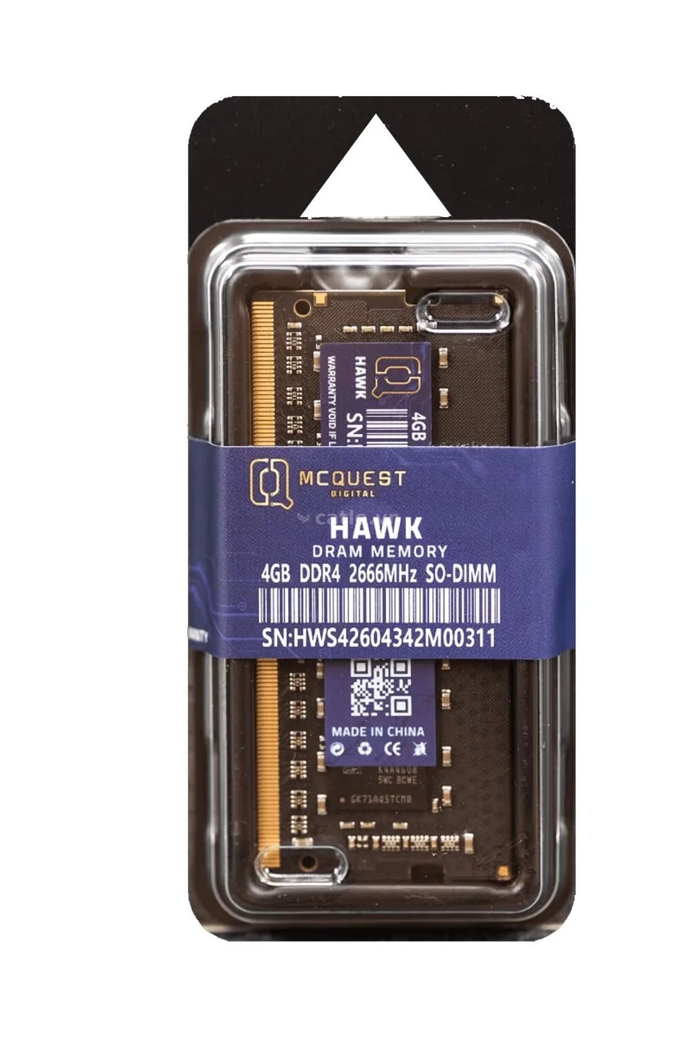 RAM Laptop McQuest HAWK 4GB DDR4 2666MHz SO-DIMM 260-pin – ảnh 1
