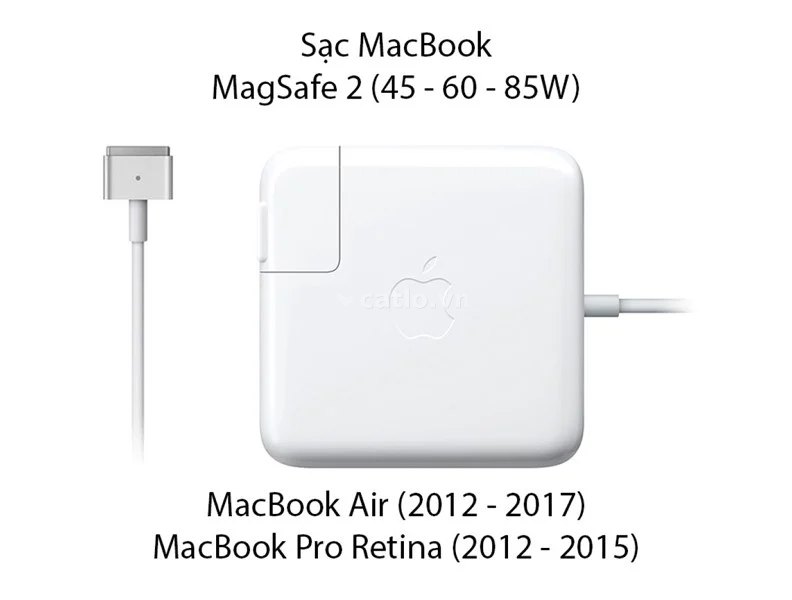 SẠC MACBOOK 85W MAGSAFE 2 – ảnh 1