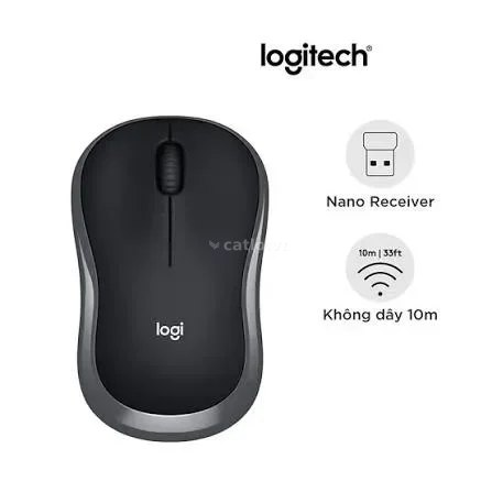 Chuột logitech không dây B175 đen – ảnh 1