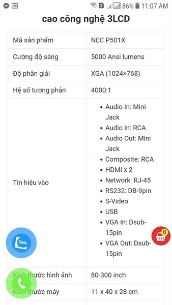 Máy chiếu Net P501x củ giá rẻ tại Huế – ảnh 1