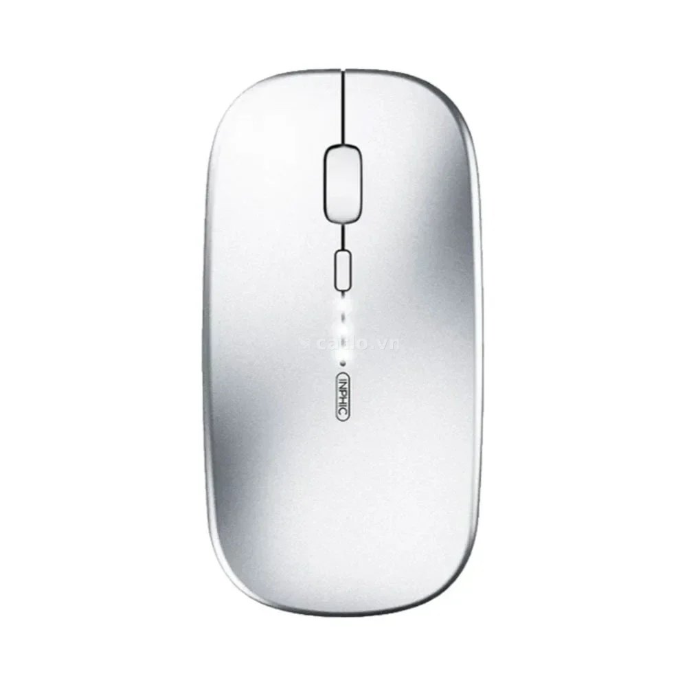 Chuột INPHIC M1 PRO Bạc – ảnh 1