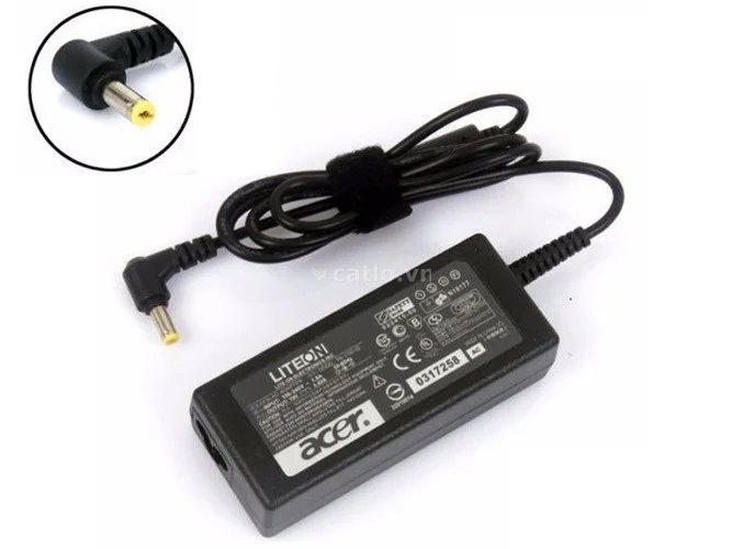 SẠC LAPTOP ACER MỚI 19v 3.42a 65w – ảnh 1