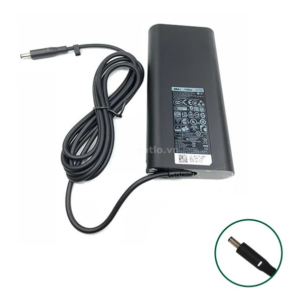Sạc Dell 130W - 19.5V - 6.7A Oval chân Nhỏ – ảnh 1
