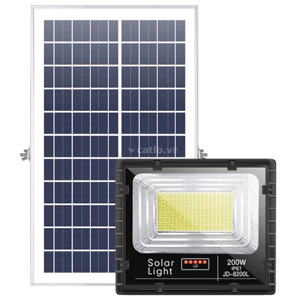 Đèn năng lượng mặt trời 200W JD-8200L JINDIAN – ảnh 1