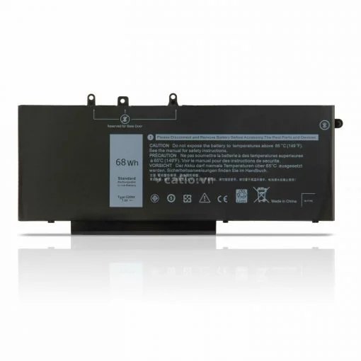 Pin laptop Dell Latitude 5480 5490 5491 5580 5590 5591, Precision 15 3520 3530, GJKNX DÀI 68WH (ZIN) – ảnh 1