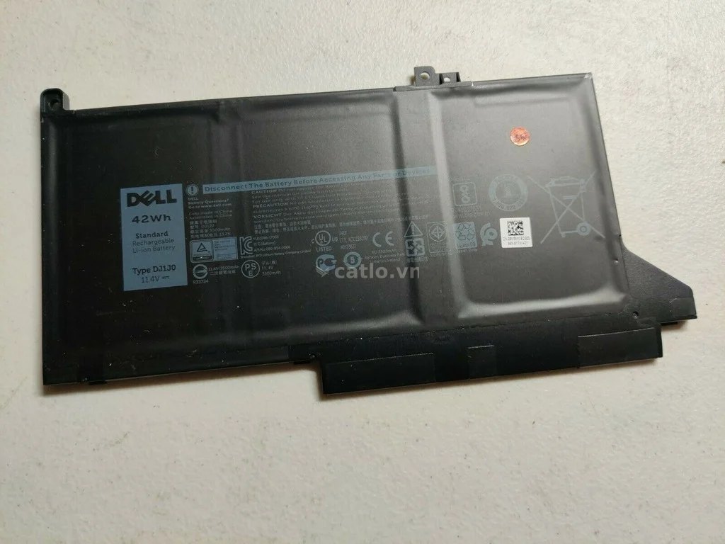 Pin battery laptop Dell Latitude E7280 E7480 E7290 E7380 E7390 E7490 42Wh DJ1J0 – ảnh 1