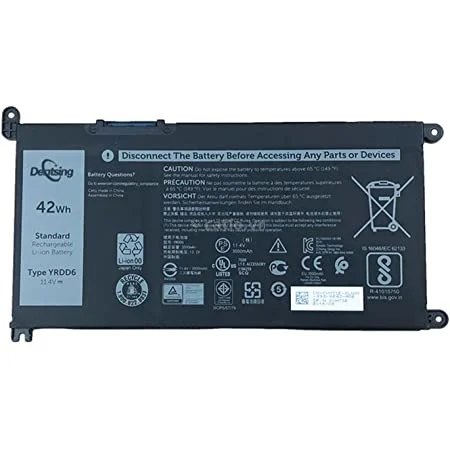 Pin laptop Dell 14 3480 5481 5482 5490 5493 5498, Vostro 15 3580 3581 3585 3590 3591 3593 5581, Lati – ảnh 1