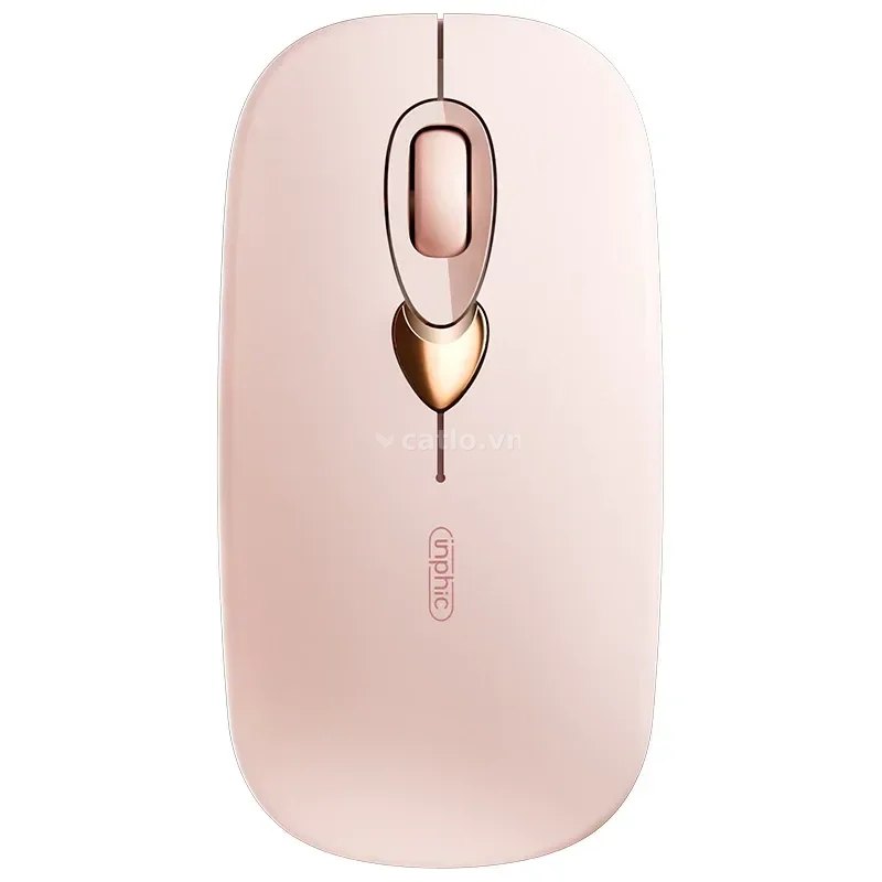 Chuột INPHIC Q8 Hồng – ảnh 1