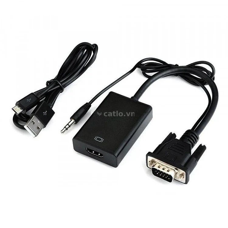 Cáp chuyển đổi VGA sang HDMI – ảnh 1