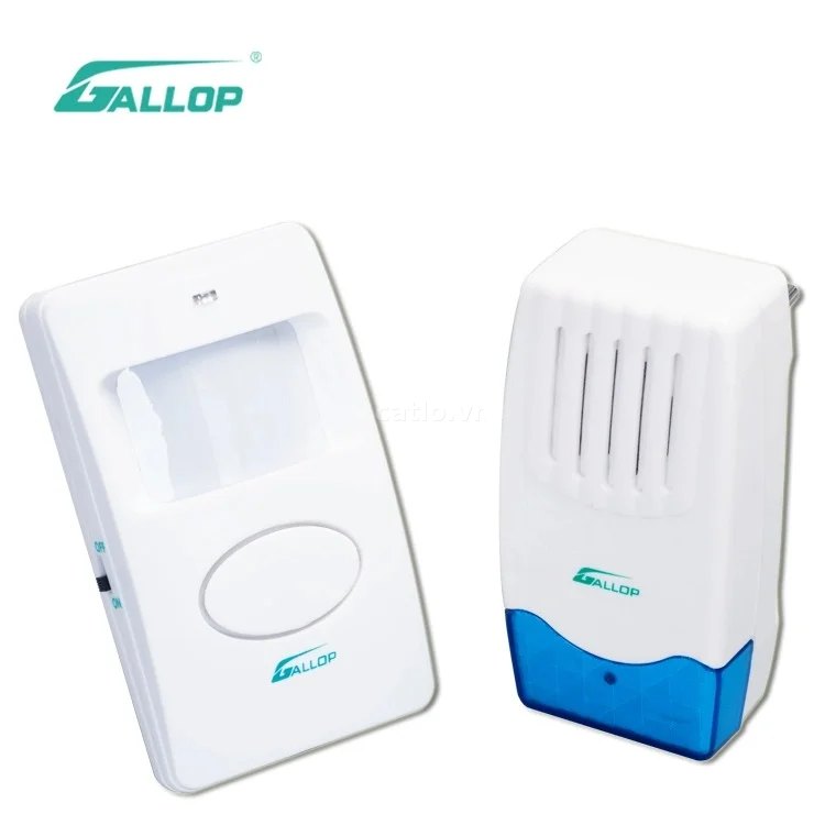 Chuông cửa cảm ứng hồng ngoại báo khách GALLOP DOORBELL F623 – ảnh 1