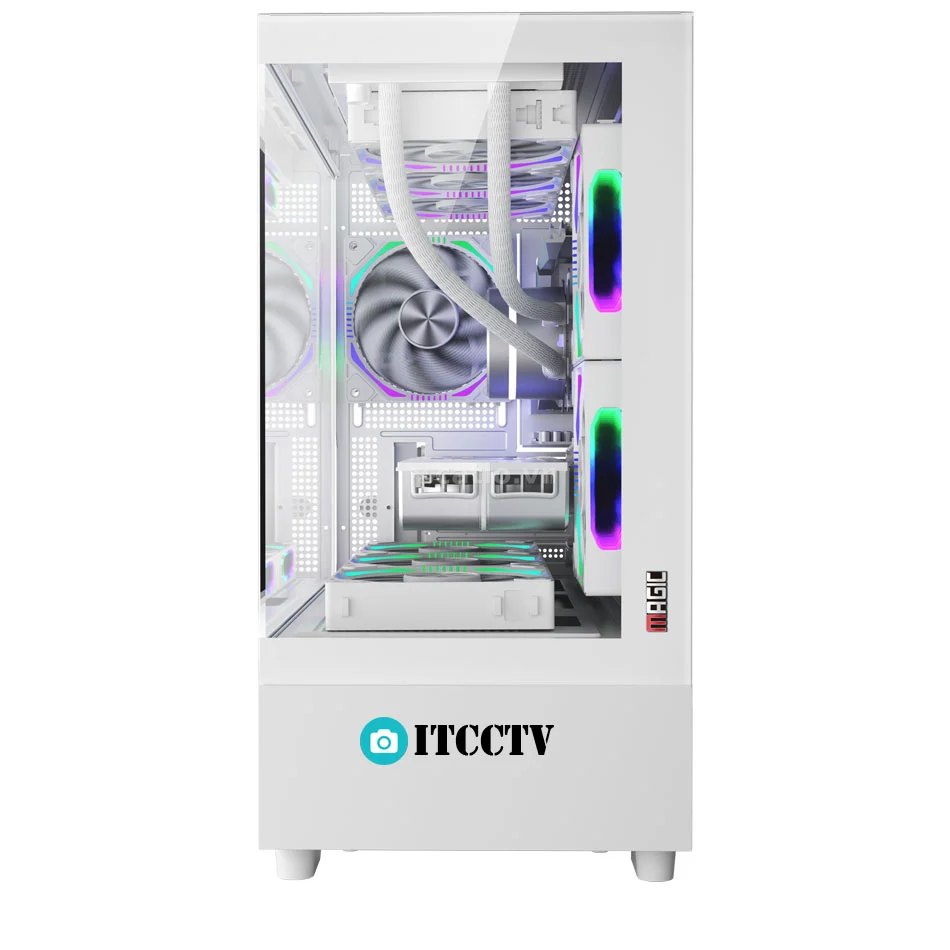 Case Magic MIX-Tower Pro Trắng | M-ATX – ảnh 1