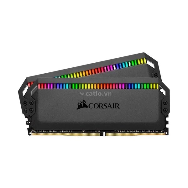 Ram PC Corsair Dominator Platinum RGB 16GB 3200Mhz DDR4 (2x8GB) CMT16GX4M2E3200C16 – ảnh 1