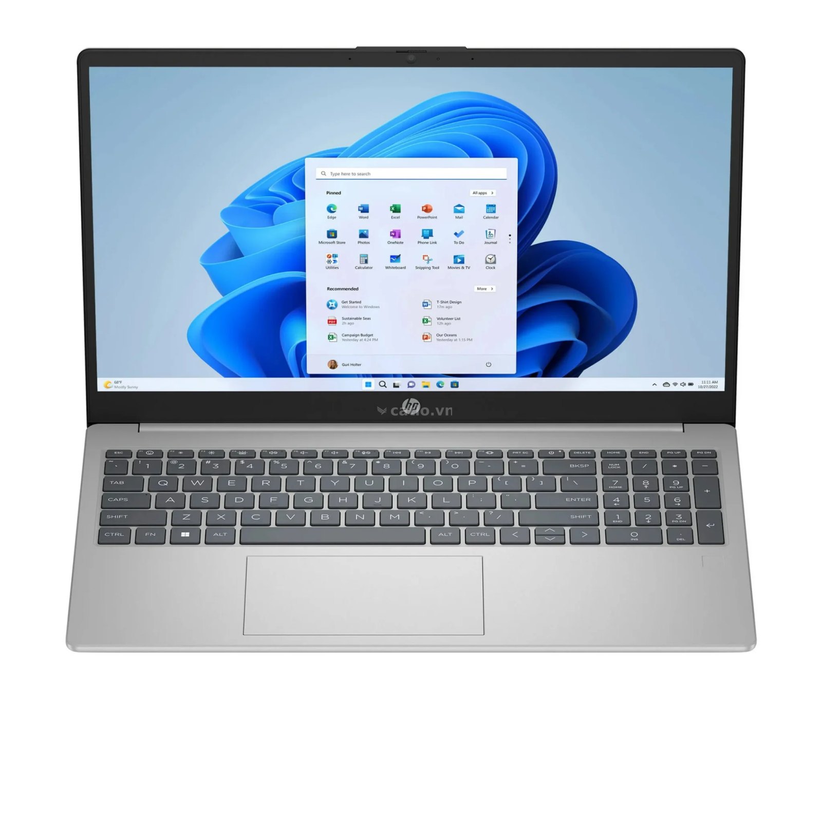 Laptop HP 15-FD2050WM D4JK5UA | Core Ultra 5-225U, 8GB DDR5, SSD 512GB Nvme, 15.6" FHD, Touch, Win… – ảnh 1