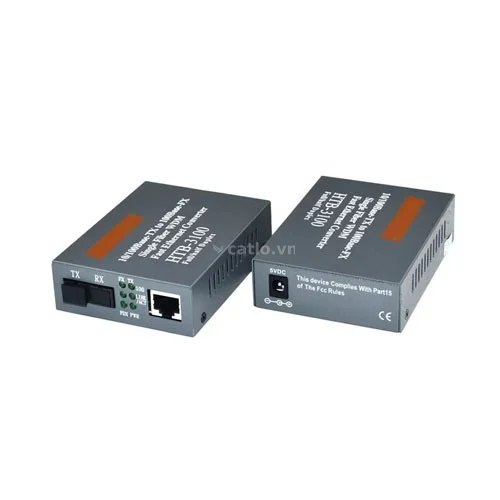 Converter quang HTB-3100 A và B 25Km NetLink bán theo cặp A và B – ảnh 1
