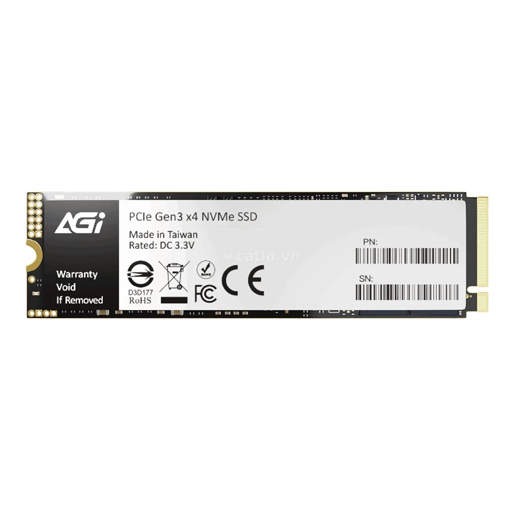 Ổ cứng SSD AGI AI198R 256GB (AGI256G80AI198R-CB) | PCIe Gen3 x4 NVMe, M.2 2280, 3D NAND – ảnh 1