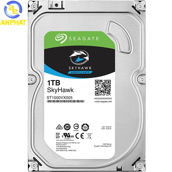 Ổ cứng Seagate Skyhawk HDD 1TB CHÍNH HÃNG FULL VAT – ảnh 1